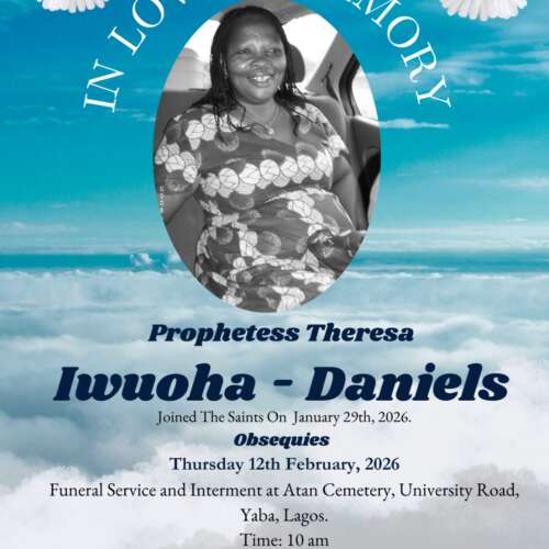 Prophetess Theresa Iwuoha – Daniels